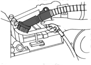 高速氣動清潔槍應用